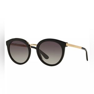 DOLCE & GABBANA Women's Low Bridge Fit Sunglasses, DG4268F 52